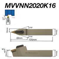 Special Offers 10 Pcs Cemented Carbide Inserts VNMG160404 Or VNMG160408 And 1 Pcs MVVNN2020K16 Turning Tool Is Ni Plated