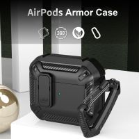 เคสคาร์บอนไฟเบอร์ กันกระแทก สองชั้น สําหรับ AirPods 1 2 3 Gen 2nd 3rd