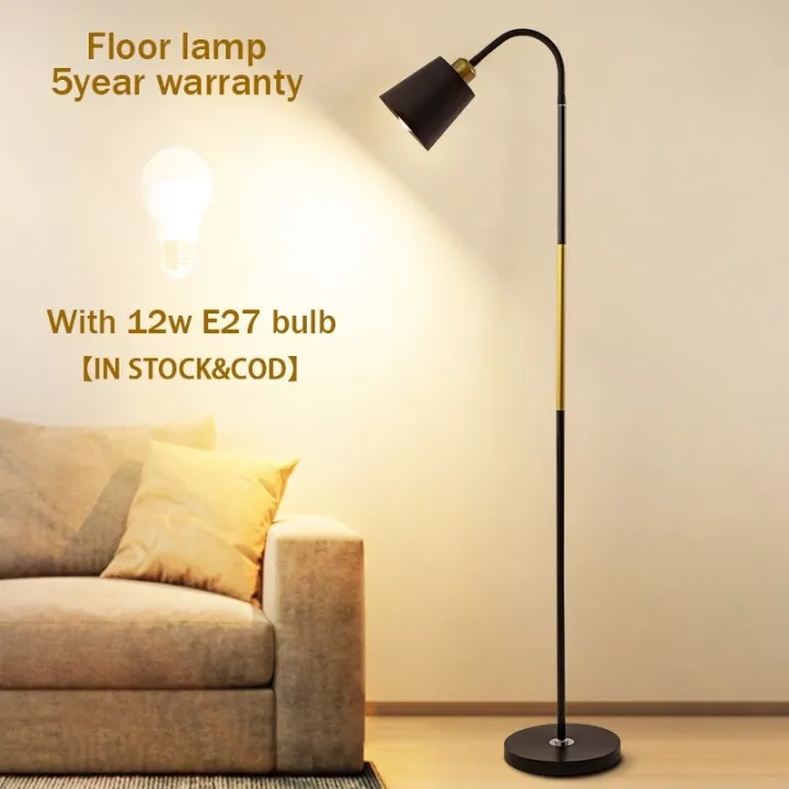 Spot】 rotating base LED floor lamp flexible arm European design three ...