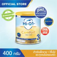 [นมผง] ไฮคิว 1 พลัส คอมฟอร์ท พรีไบโอโพรเทค 400 กรัม ไฮคิวสูตร 3 นมสูตรเฉพาะสำหรับเด็กอายุ 1 ปีขึ้นไปและทุกคนในครอบครัว  Hi-Q Comfort 1 Plus 400g Tin Milk Powder Formula