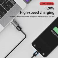 120W Zinc Alloy Usb Type C Otg Adapter 10Gbps Usb Male To USB-C C Female Ipad For Phone Adaptador Macbook Tipo Connector Usb A D0U0