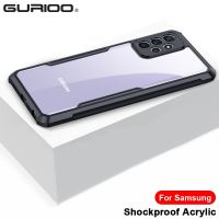 Shockproof Acrylic Case For Samsung Galaxy S22 Ultra S21 S20 FE S10 Plus Note 8 9 10 20 A21S A31 A51 A71 A12 A32 A42 A52 Cover