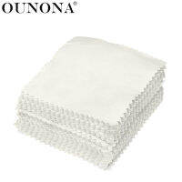 【✔In stock】 song5288144 Ounona ผ้าเช็ดกระจกทำความสะอาดทำความสะอาดแว่นตาสำหรับคอมพิวเตอร์หน้าจอเลนส์โทรศัพท์50ชิ้น