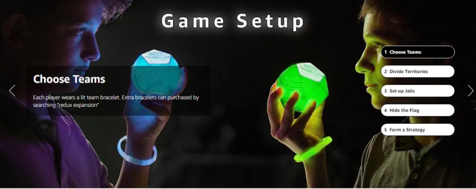 REDUX: The Original Glow in the Dark Capture the Flag Outdoor Game