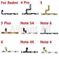 Original ปุ่มปิดเสียงสวิตช์เปิดปิด Power Flex Cable สำหรับ Xiaomi Redmi หมายเหตุ 4 5 6 4A 4x 5A 6A Plus Pro-sg7f