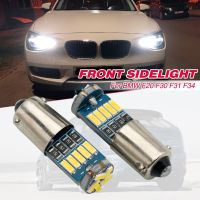 (Premium car)2X ด้านหน้า SIDELIGHT SMD ที่จอดรถ LED ไฟหน้าหลอดไฟ XENON สีขาวข้อผิดพลาดฟรีสำหรับ BMW F20 F30 F31 F34 H6W BAX9S