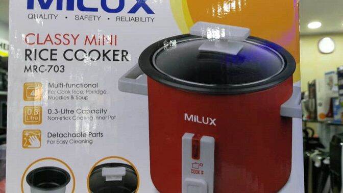 milux 0.3 l mini rice cooker