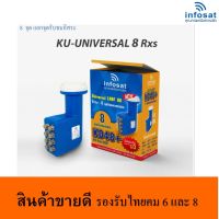 LNB KU 8 Port อิสระ Universal