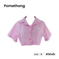 Pomethong เสื้อครอปxBarbie D032-11