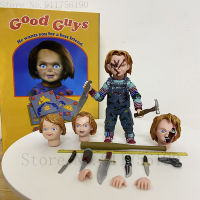 Neca Chucky Doll Childs Play Goeden Ultieme PVC Action Figure Movable Joints ของเล่นสะสม10Cm