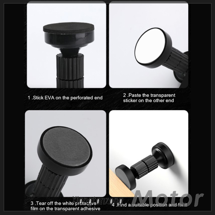 xiangtanzong-กรอบเตียงแบบเกลียวปรับได้-anti-shake-tool-self-adhesive-head-stoppers-telescopic-support-ฮาร์ดแวร์ยึด