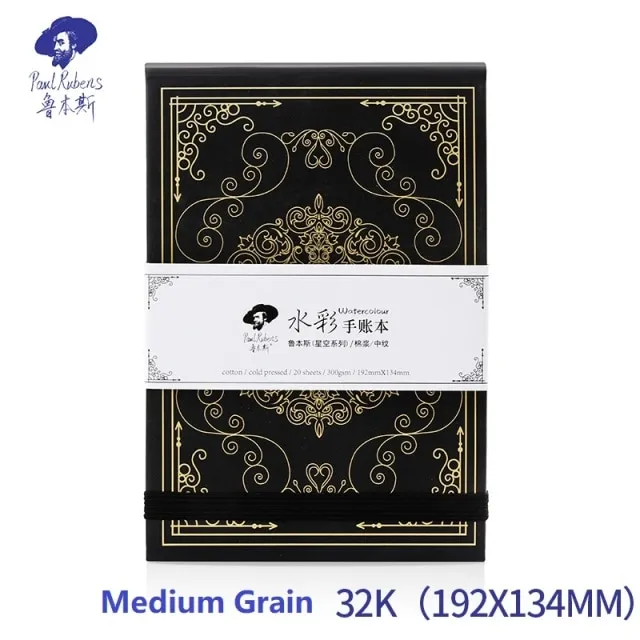 100 Cotton Folding Watercolor Sketchbook 300g/M2 Water Color Drawing