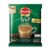 กาแฟ 3in1 มอคโคน่าทรีโอเอสเปรสโซ่ กาแฟปรุงสำเร็จชนิดผง 18กรัม แพค 24 ซอง Moccona Trio Espresso 3in1