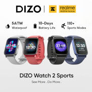 Realme Techlife Đồng Hồ Thông Minh DIZO 2 Đồng Hồ Thông Minh Thể Thao Đồng