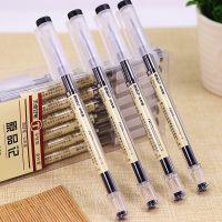 6pcs Japan Fine Point Pen 0.35mm Black Blue Red Ink Gel Pen Ballpoint Pen School Office Student Exam Writing Stationery Supply Pens