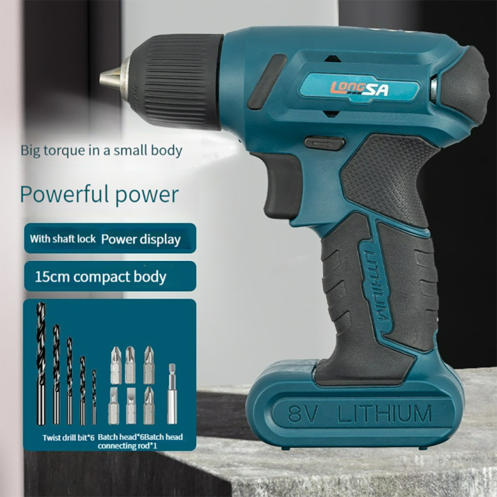 MILAN Mini Rechargeable Drill Power Tool Cordless Electric Screwdriver