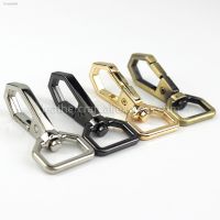 ☑✠❆ 1x Metal Polygonal Swivel Trigger Snap Hook Spring Gate Clasps Clips Leather Belt Pet Leash Bag Strap Webbing Keychain Hooks