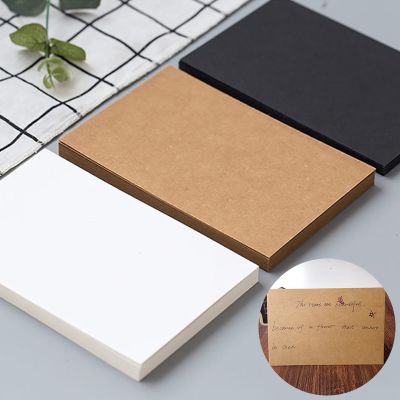 【YF】▪❡  10Pcs Blank Card Greeting Cards Graffiti Word Wedding Thick Label Paper Postcards