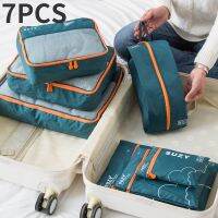 hot【DT】 6/7 Pieces Set Storage Organizer Luggage Shoe Tidy Packing