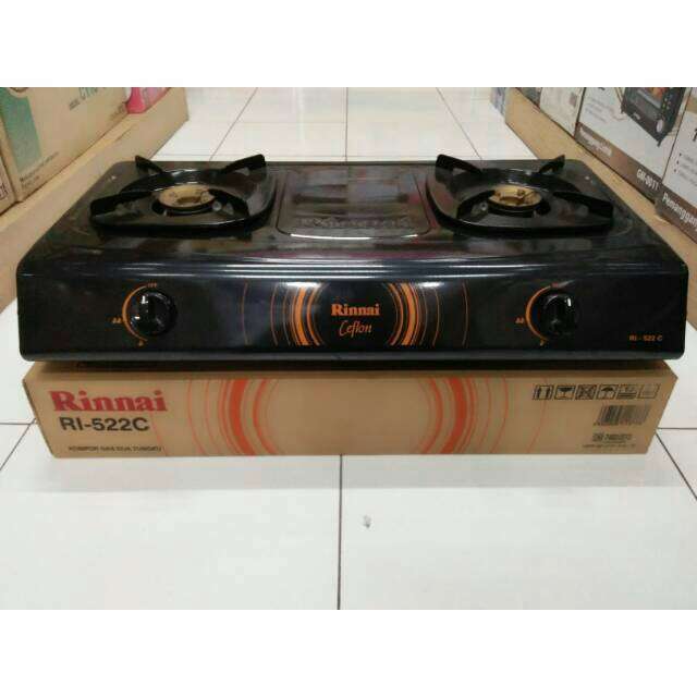 Rinnai Kompor Gas 2 Tungku RI 522C | Lazada Indonesia