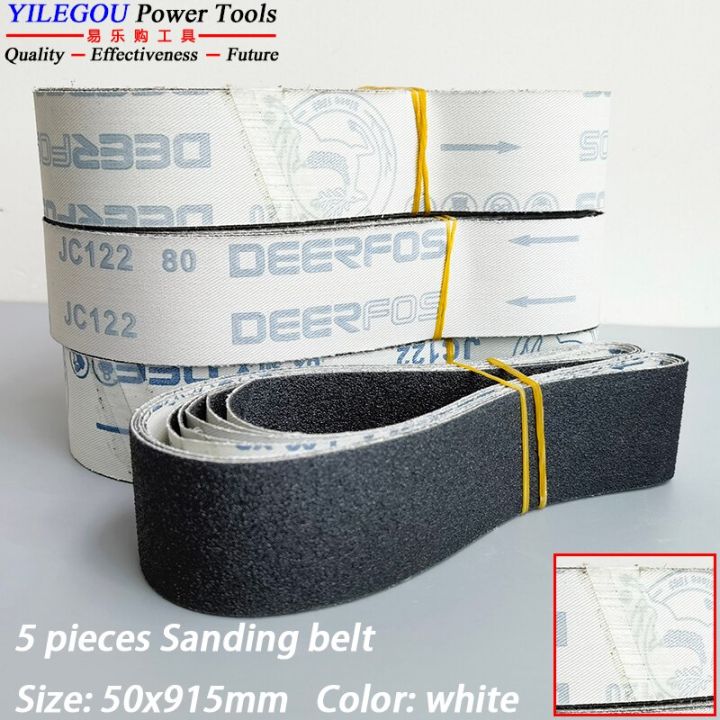 5-pieces-50-x-915mm-sanding-belt-2-x-36-carborundum-sanding-screen-for-metal-915-sanding-bands-with-grit-60-1000-mix-pack