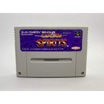 ตลับแท้ Super Famicom(japan)  Samurai Spirits