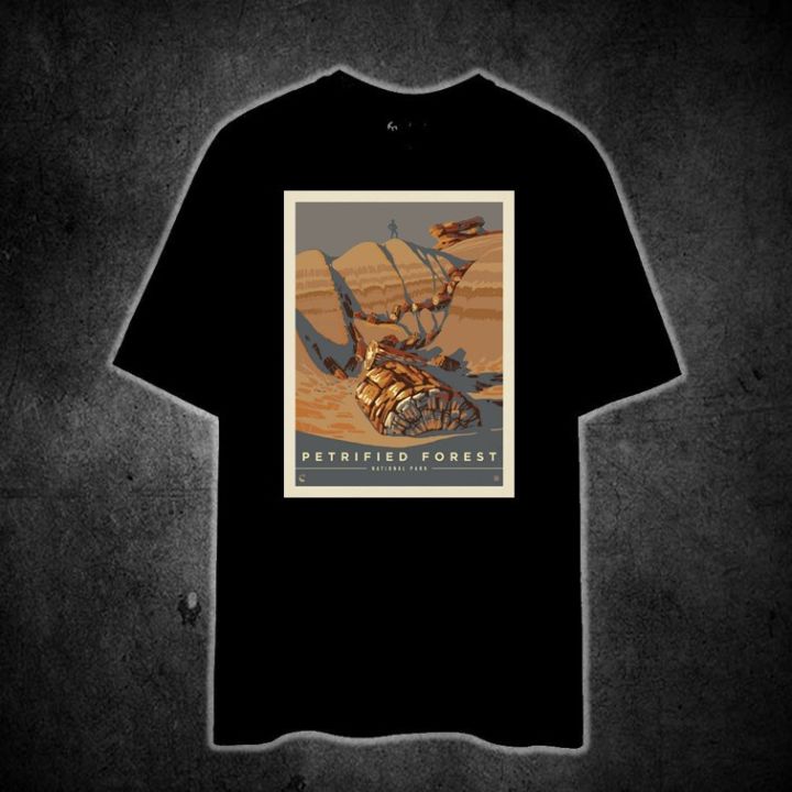 petrified-forest-national-park-vintage-travel-2-printed-t-shirt-unisex-100-cotton