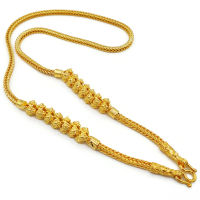 24k  Thai Baht Yellow Gold Necklace Jewelry Gold Plated