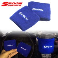 Spoon Universal Oil Catch Tank Can Cover Socks With Logo for Cars Motorcycle