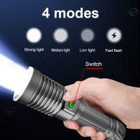 New Flashlight With Usb Charging Rechargeable XHP70 Ultra Powerful Torch Light 1900m High Power Led Flashlights Tactical Lantern