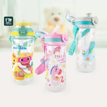 Kidztime Children Cartoon Character Anti- Bac Sports Bottle No