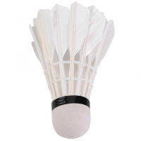 3PCSPack Super Durable Badminton Shuttlecock Goose Feather Cork Wood Head Training Badminton Ball Sports Accessories