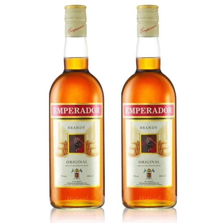 Emperador Brandy 2 Packs (750ml per bottle) Lazada PH