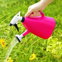 【CC】 Watering Can Small Plastic Red/blue/green/yellow Mister With Spray Nozzle Garden Equipments