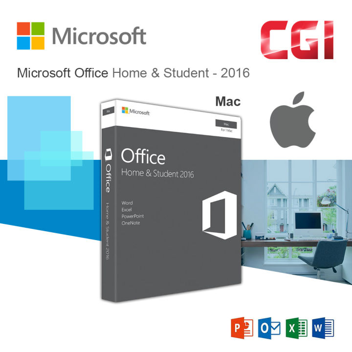 Microsoft Office Home and Student 2016 For Mac | Lazada