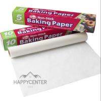 [10 ชิ้น] กระดาษไข BAKING PAPER กระดาษรองอบ กระดาษรองกันติด อุปกรณ์เบเกอรี่ ยาว 5เมตร และ10เมตร HC99.