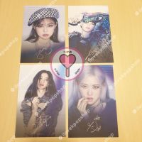 พร้อมส่ง โปสการ์ด BLACKPINK - THE ALBUM มีลายเซ็นต์ปริ้น ของแท้ จาก YG SELECT TH