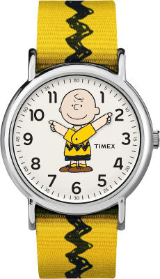 Timex Weekender 38mm Peanuts Collection Charlie Brown