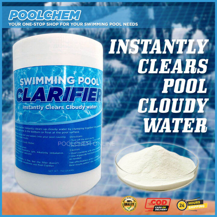 POOLCHEM Swimming Pool Clarifier for Cloudy Pool Water 750grams Lazada PH