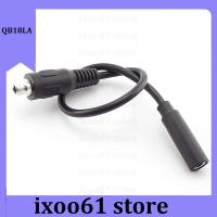 ixoo61 store 20cm 3.5mm Stereo Female to Screw Female Headphone Extension Cable Aux Cable Audio Cable Power Line With Screw Nut