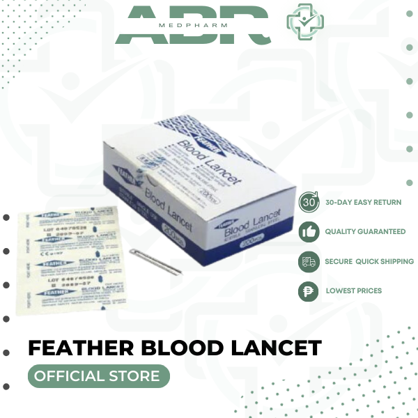 Feather Blood Lancets 200pcs per box | Lazada PH