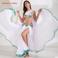 hot【DT】 clothes women belly dance Competition Adult chiffon Performance Costumes Set