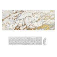SmartPhonemall 300x700x3mm Marbling Wear-Resistant Rubber Mouse Pad(Exquisite Marble)