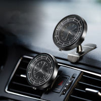 Two Styles Car Dashboard Air Outlet Phone Holder Auto Clock 360 Degree Adjustable Universal Cell Phone Bracket Car Accessories