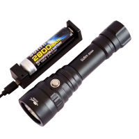 Sofirn SD02A Kit Scuba Diving LED Flashlight 18650 Powerful Dive Light Cree XPL Warm 3000K Underwater Searchlight Torch Lamp