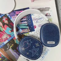 [SOOANG STUDIO] Denim Case /Korean CUTE Hard case for AirPods Max/Earphone Sleeves·Headphone Cover·Headphones Protective Cover QC7311623