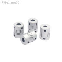 1pcs D18L25 Aluminum Alloy Elastic Coupling Winding Screw Motor Encoder Inner Hole 3mm 4mm 5mm 6mm 7mm 8mm 10mm 6.35mm