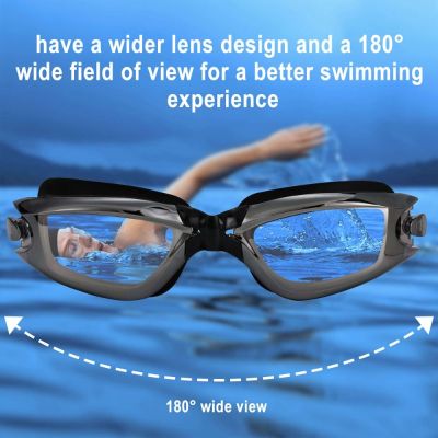 RONGJINGMALL แว่นตาว่ายน้ำซิลิโคนสำหรับผู้ชายและผู้หญิง Pelindung Mata เมาแว่นตากันน้ำมืออาชีพสำหรับว่ายน้ำเด็กและผู้ใหญ่