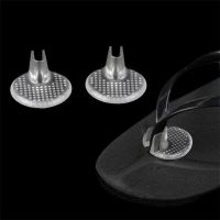 1 Pair Transparent Gel Shoes Inserts shoe pad Cushion Flip flop Sandals Toe Separator Massage Insole High Quality