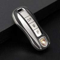 สำหรับพอร์ช Panamera Cayenne 971 911 Tpu 9ya Macan Remote Boxste 3เคสคลุมปุ่มเคสกุญแจรถยนต์อัจฉริยะ